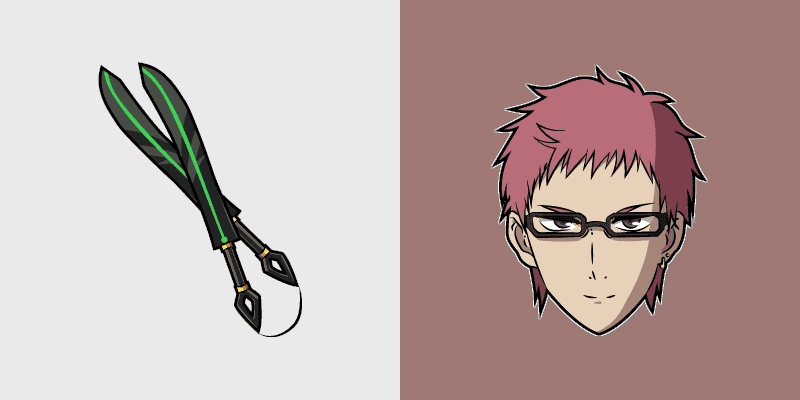 Custom Cursor Pack - Shiho Kimizuki's Twin Swords