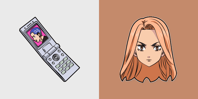 Custom Cursor Pack - Tokyo Revengers Yuzuha Shiba