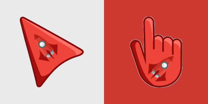 Cute Cursor Rocket Pack