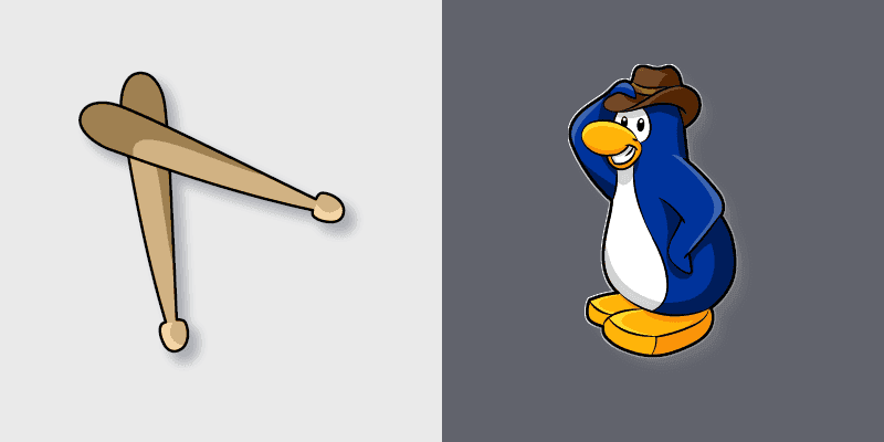 Cute Cursor - Club Penguin Billy