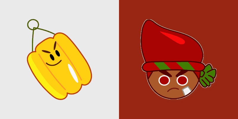 Custom Cursor Pack - Cookie Run Red Pepper