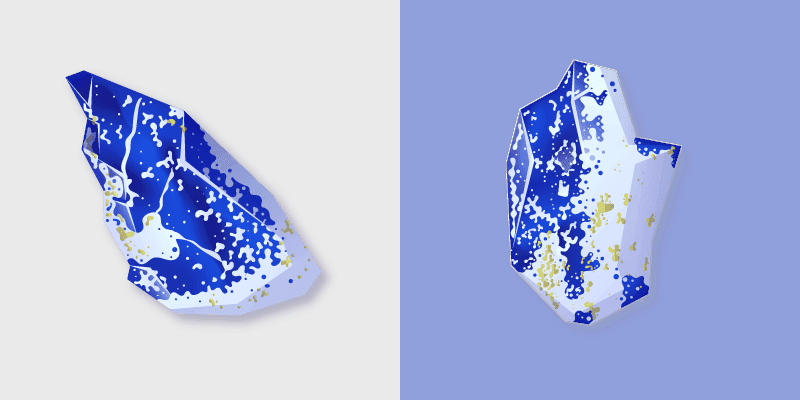 Enchanted Blue Lazurite Cursor Pack