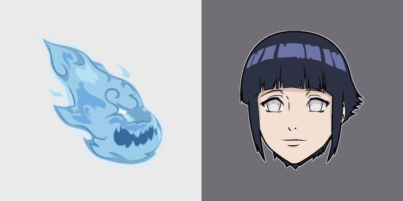 Hinata's Chakra Cursor Pack