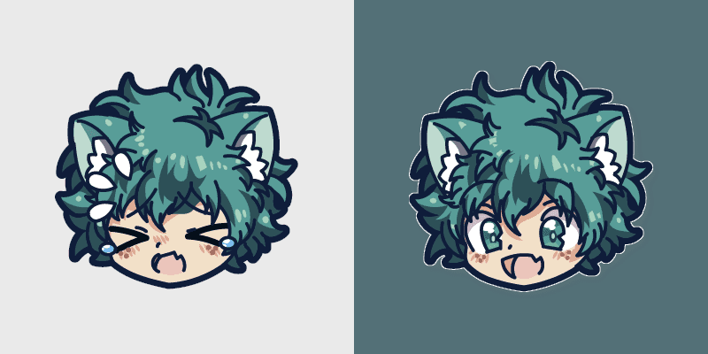 Cute Deku Izuku Midoriya Cursor Pack