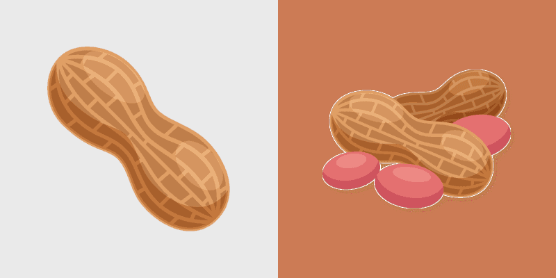 Cute Cursor Pack with Peanuts