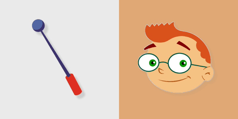 Cute Cursor Leonardo and Baton - Custom Windows Cursor Pack