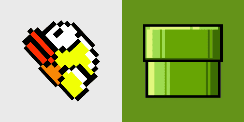 Custom Cursor Pack - Flappy Bird Inspired