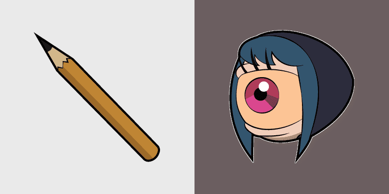 Cute Cursor - The Owl House Eileen & Pencil