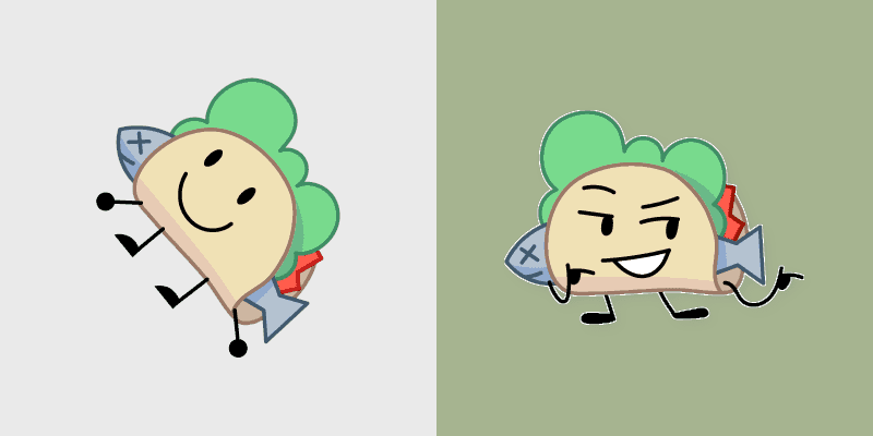 Custom Cute Taco Cursor Pack