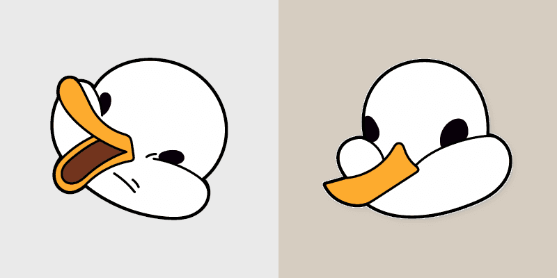 Cute Cursor Pack - Chikn Nuggit Angelic Duck